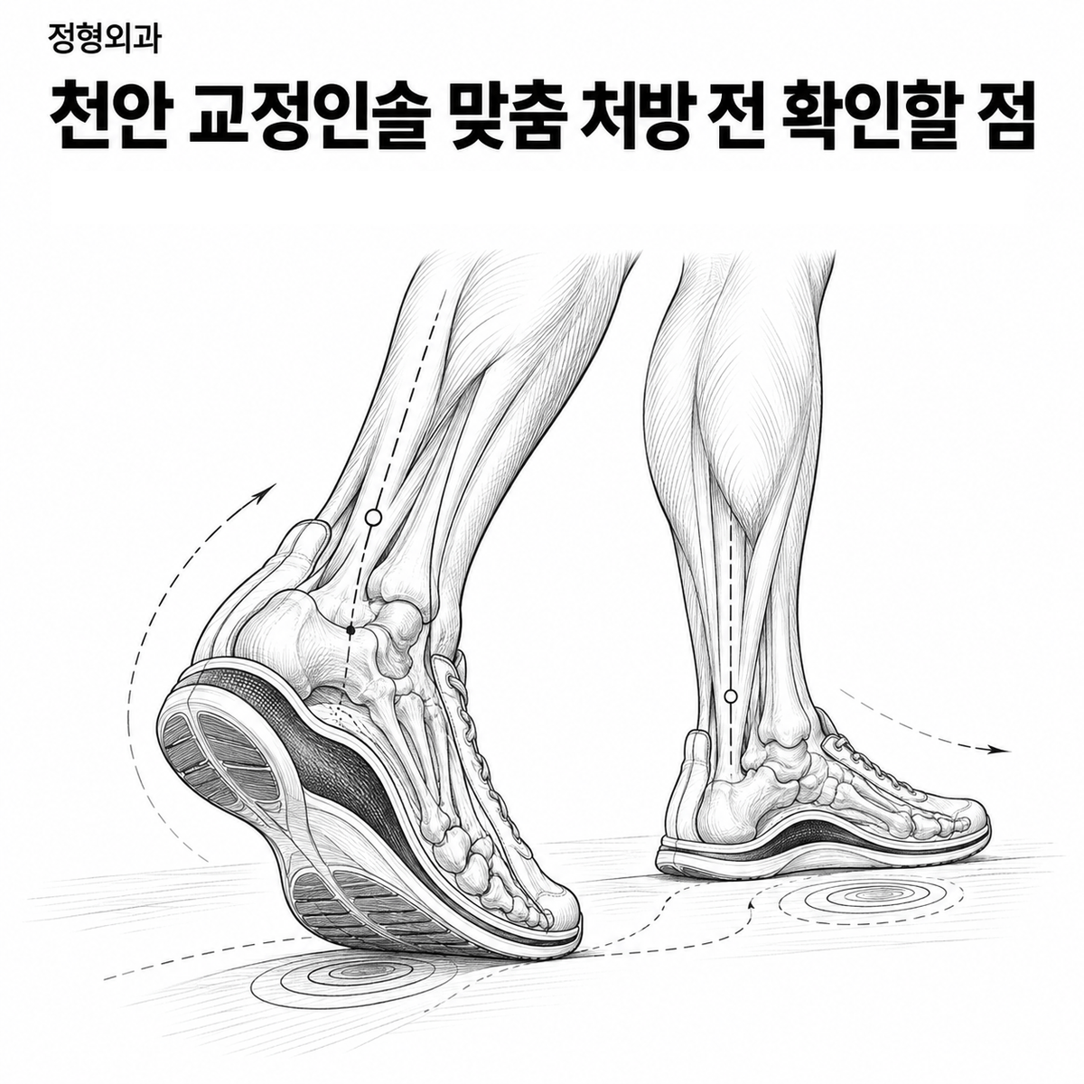 천안 정형외과 교정인솔 맞춤 처방 전 확인할 점 핵심 정보 이미지